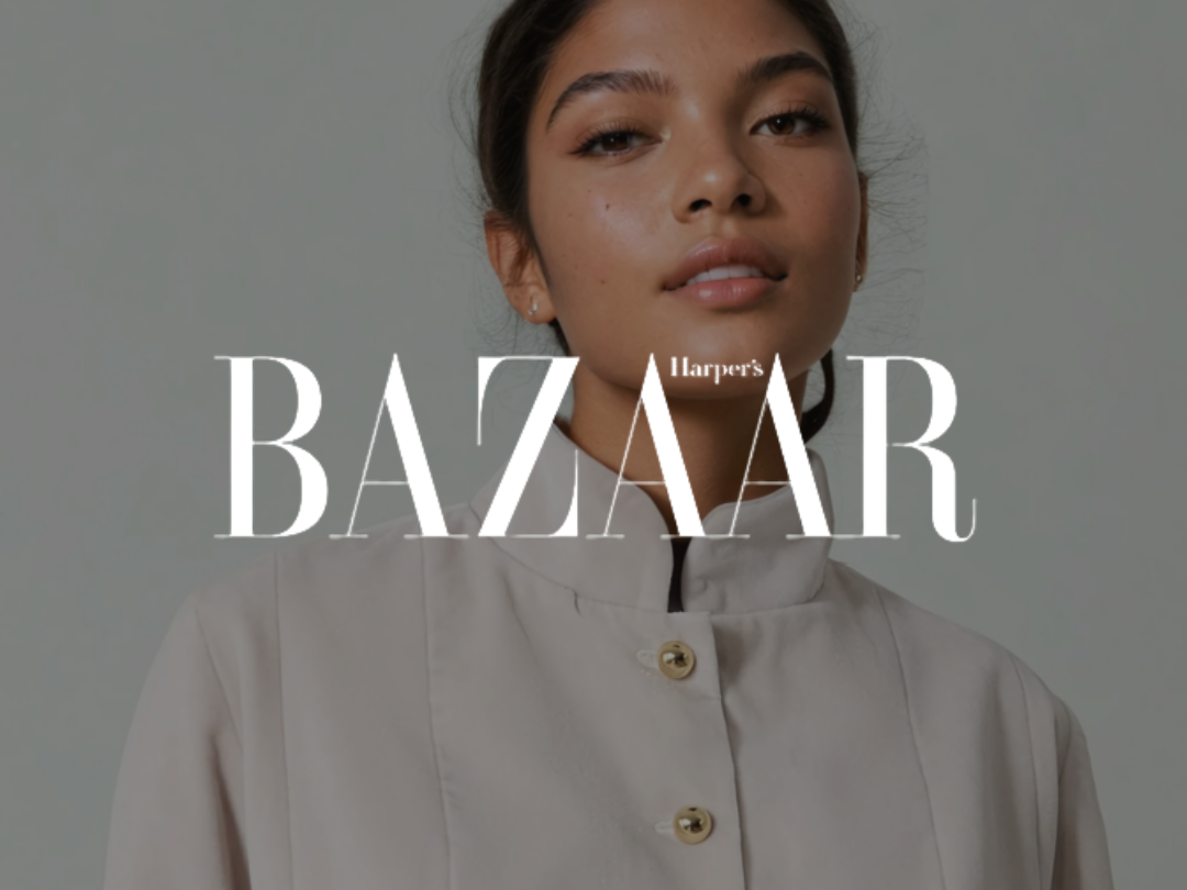 La vision d'Alicia Issaka dans Harper's Bazaar