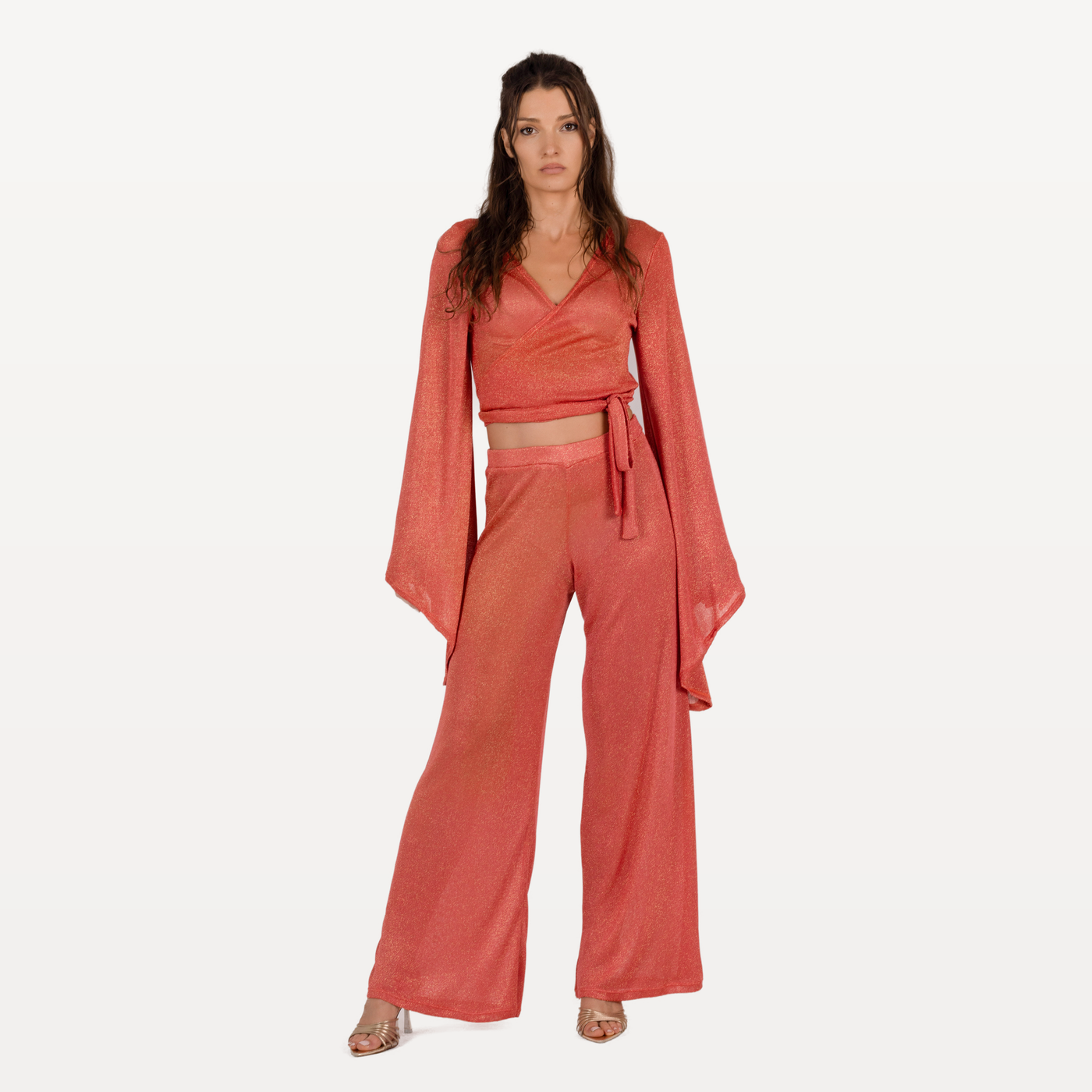 Ensemble fluide corail - face