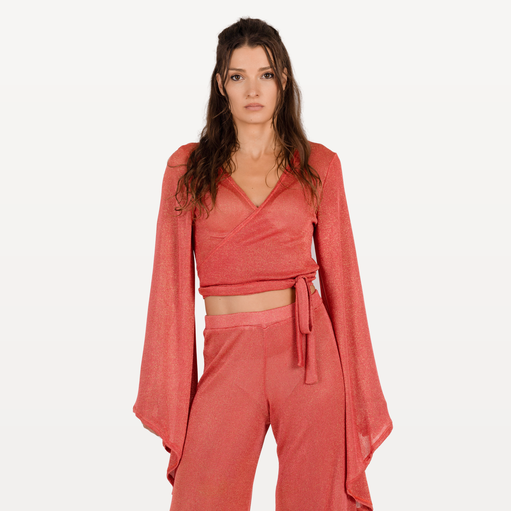 Ensemble fluide corail - detail