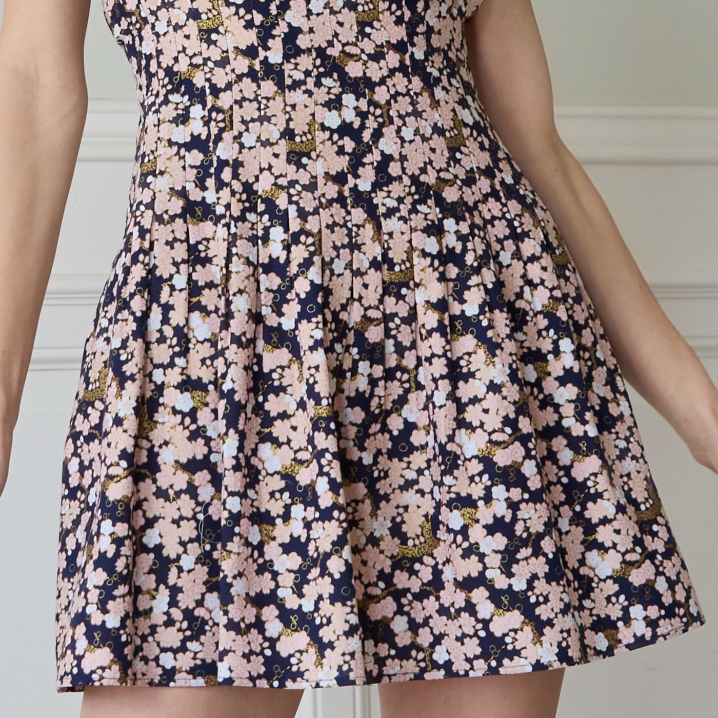 Robe Almaty Summer bleu rose floral