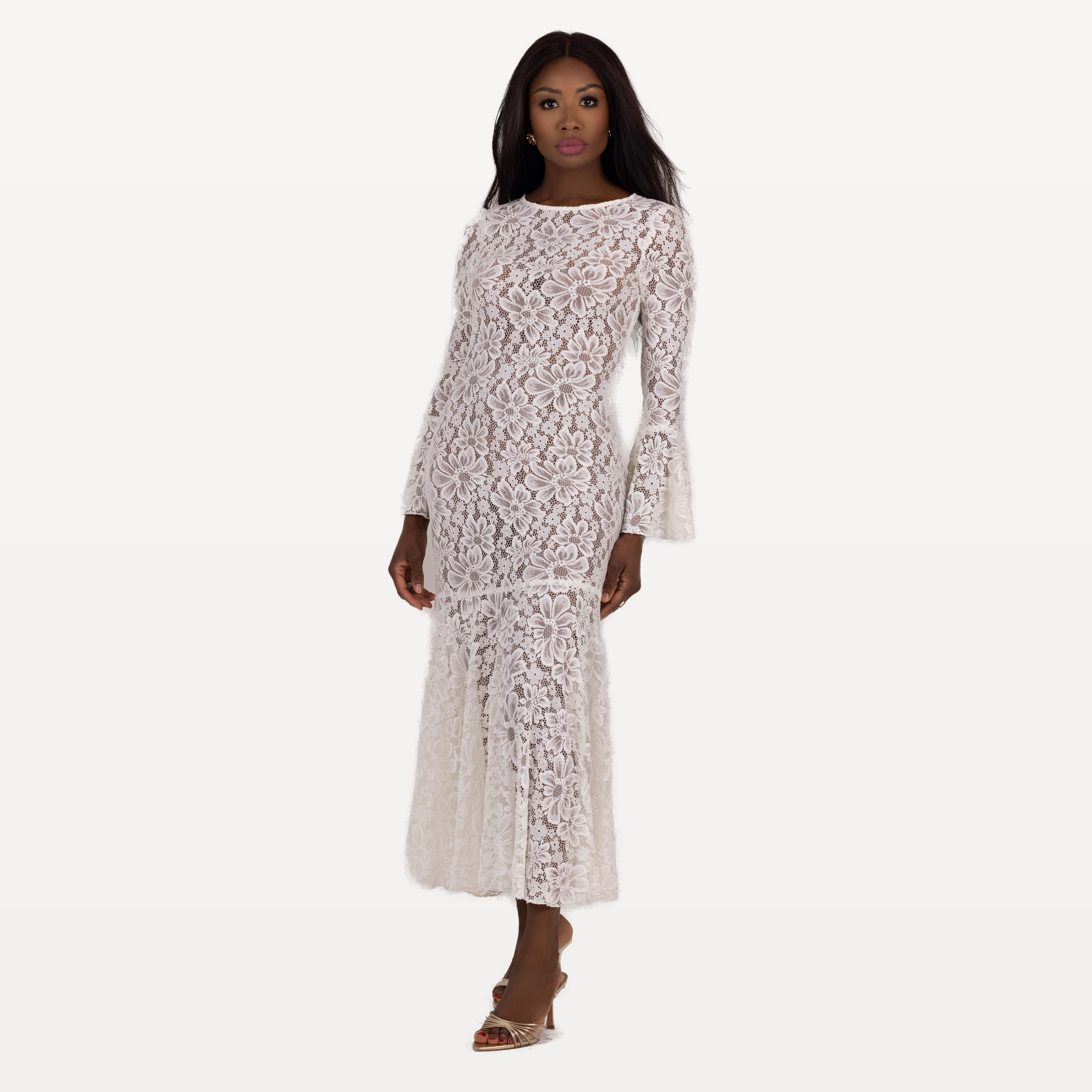 Robe Cyrène blanche