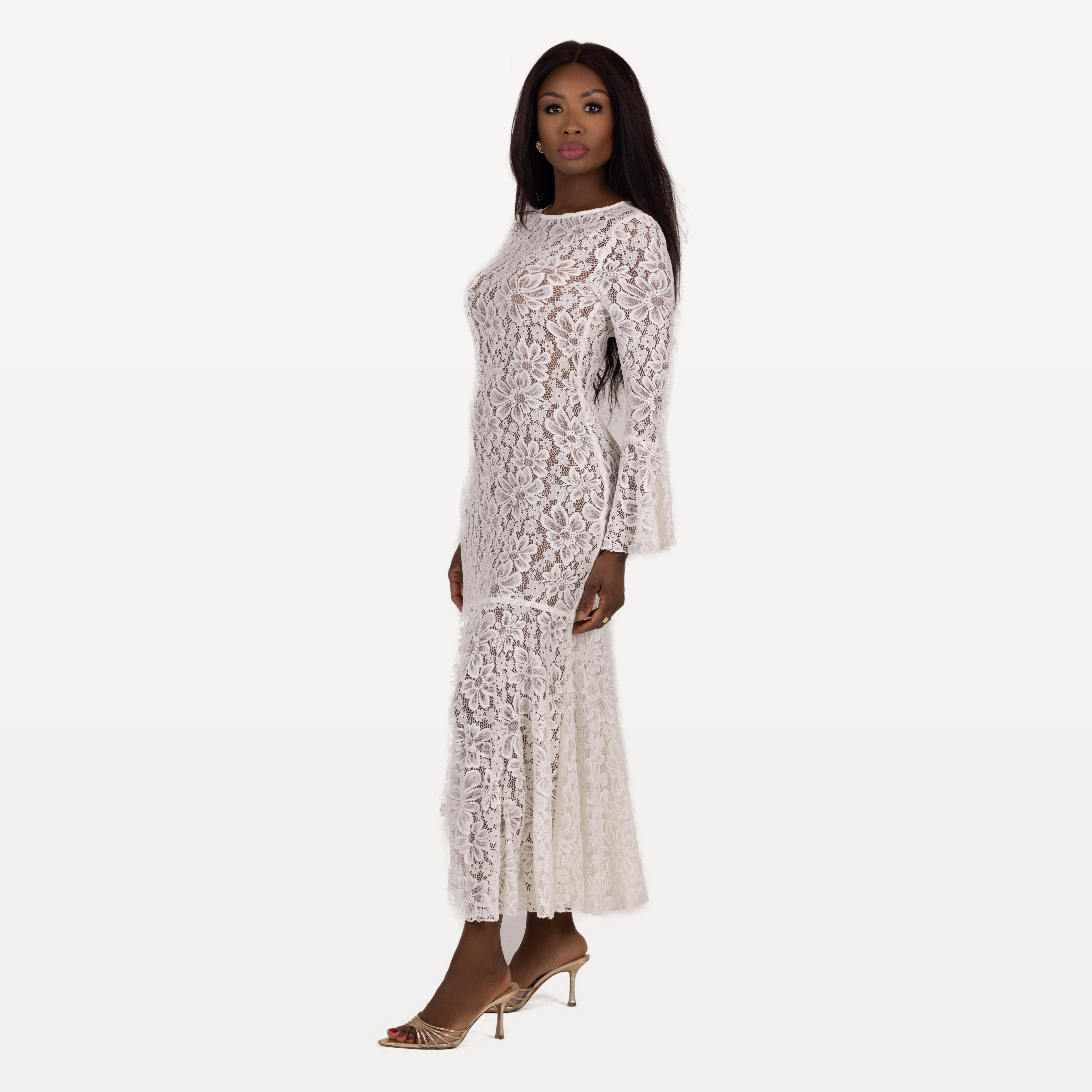 Robe Cyrène blanche