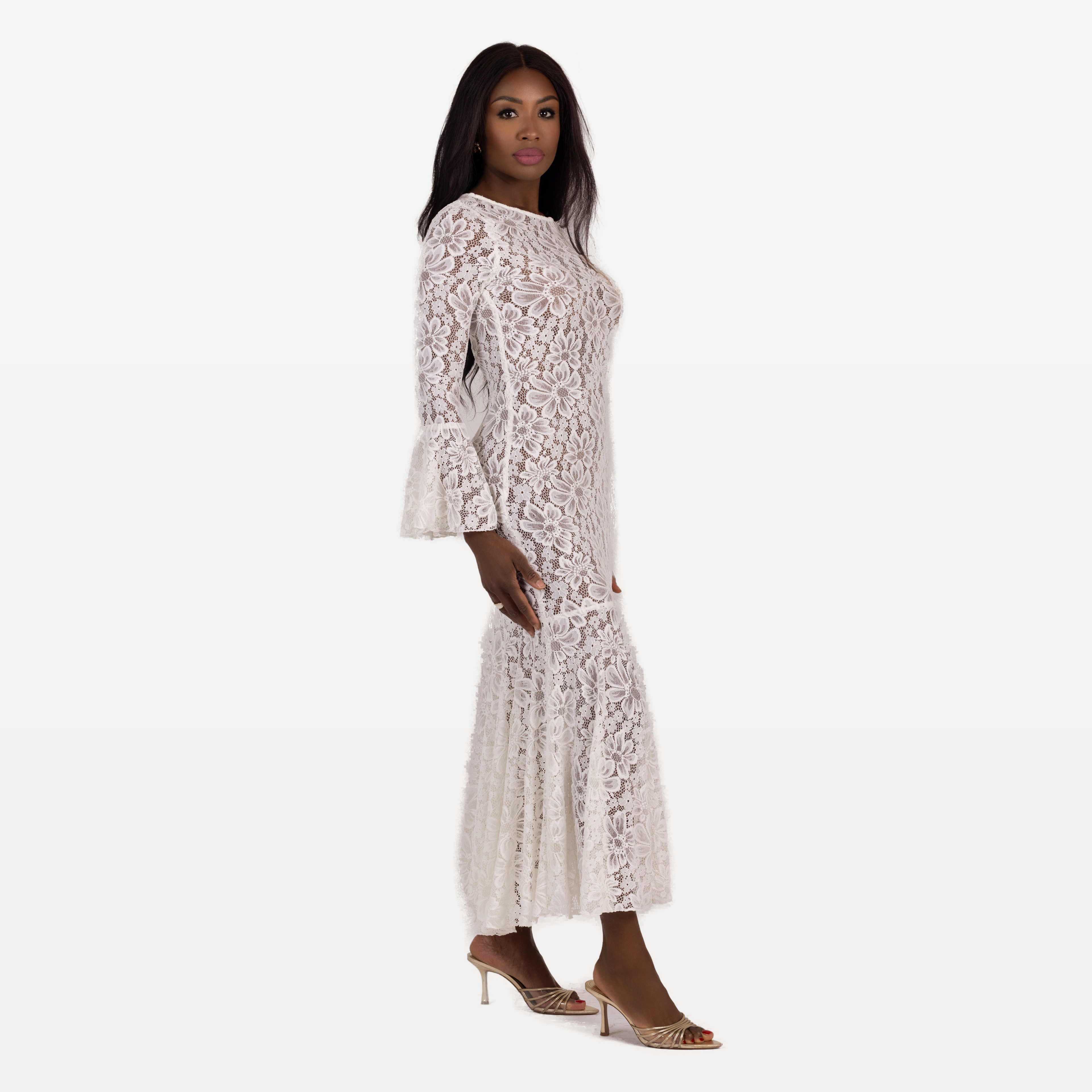 Robe Cyrène blanche