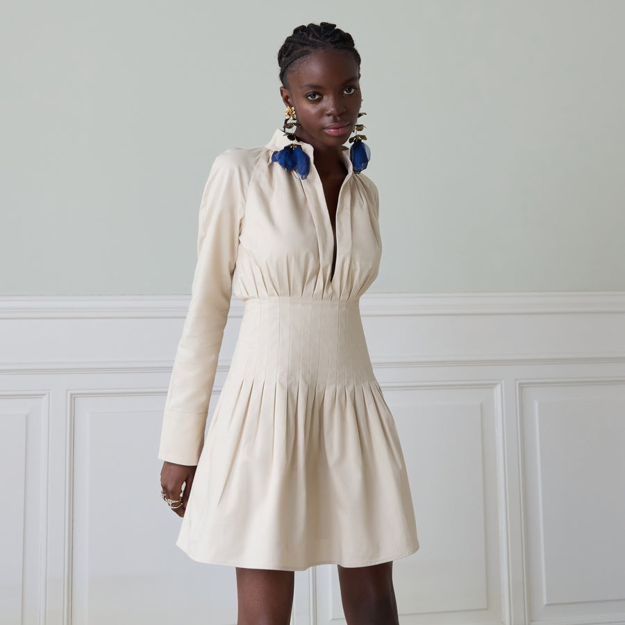 Robe ALMATY Ivoire – KÔYÉ