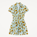 Robe Almaty Summer turquoise floral