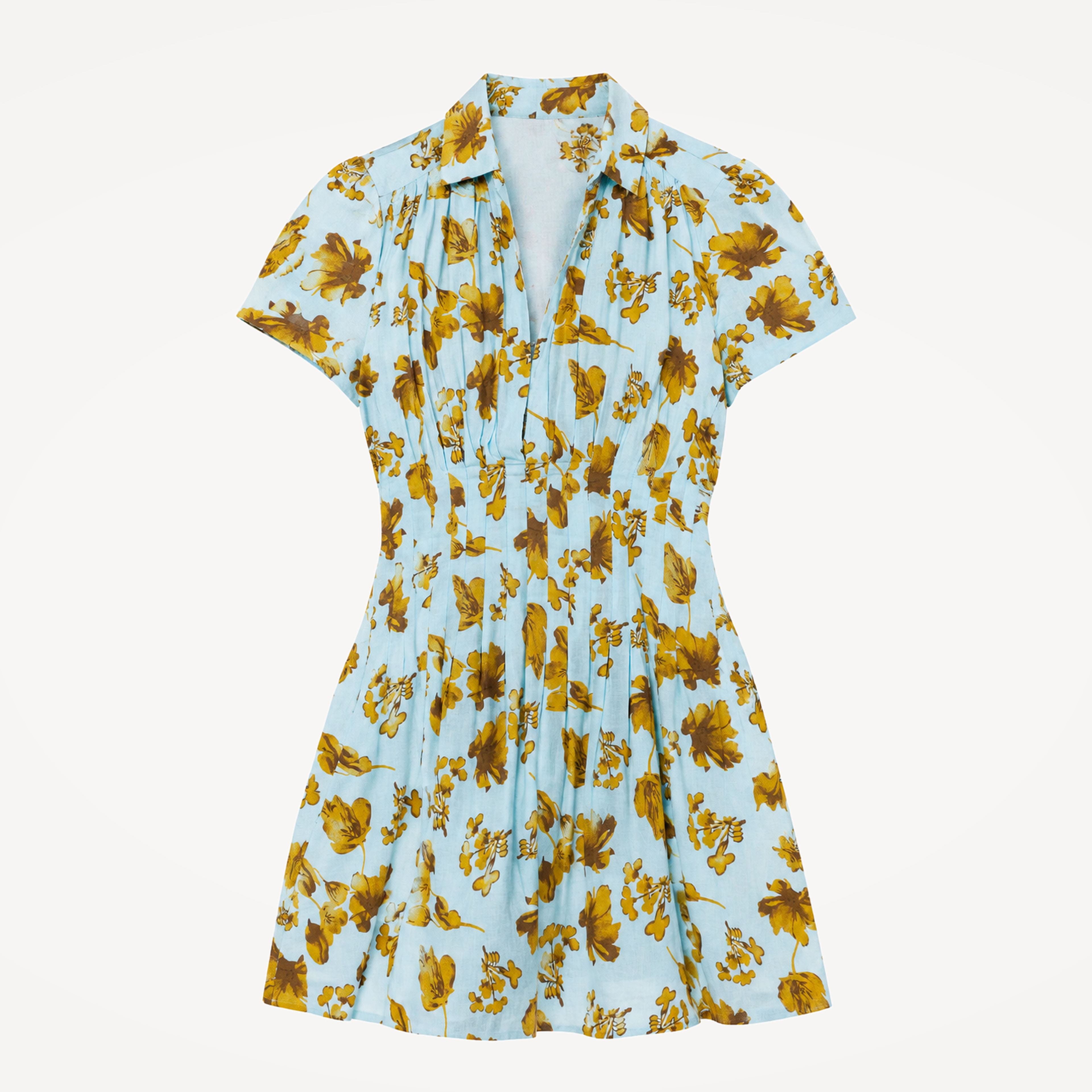 Robe Almaty Summer turquoise floral