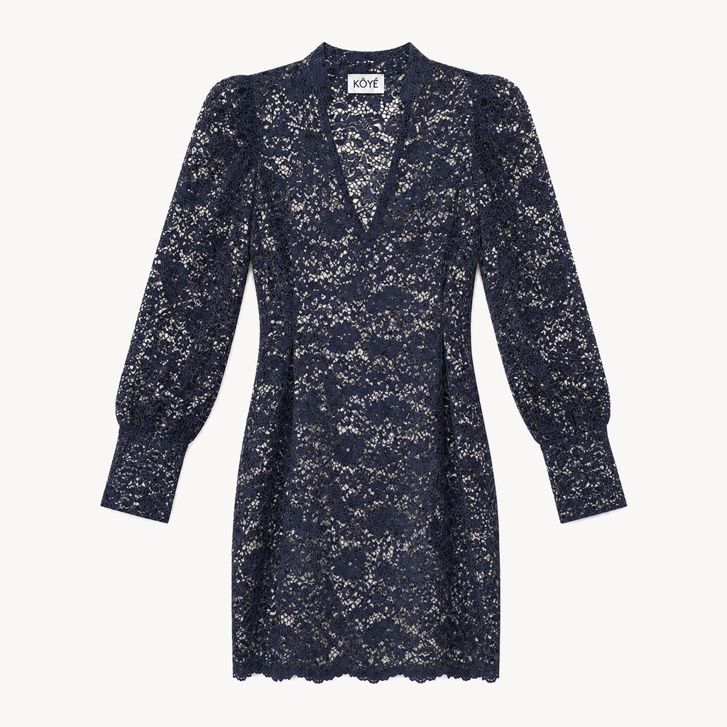 Robe Palmyre bleue