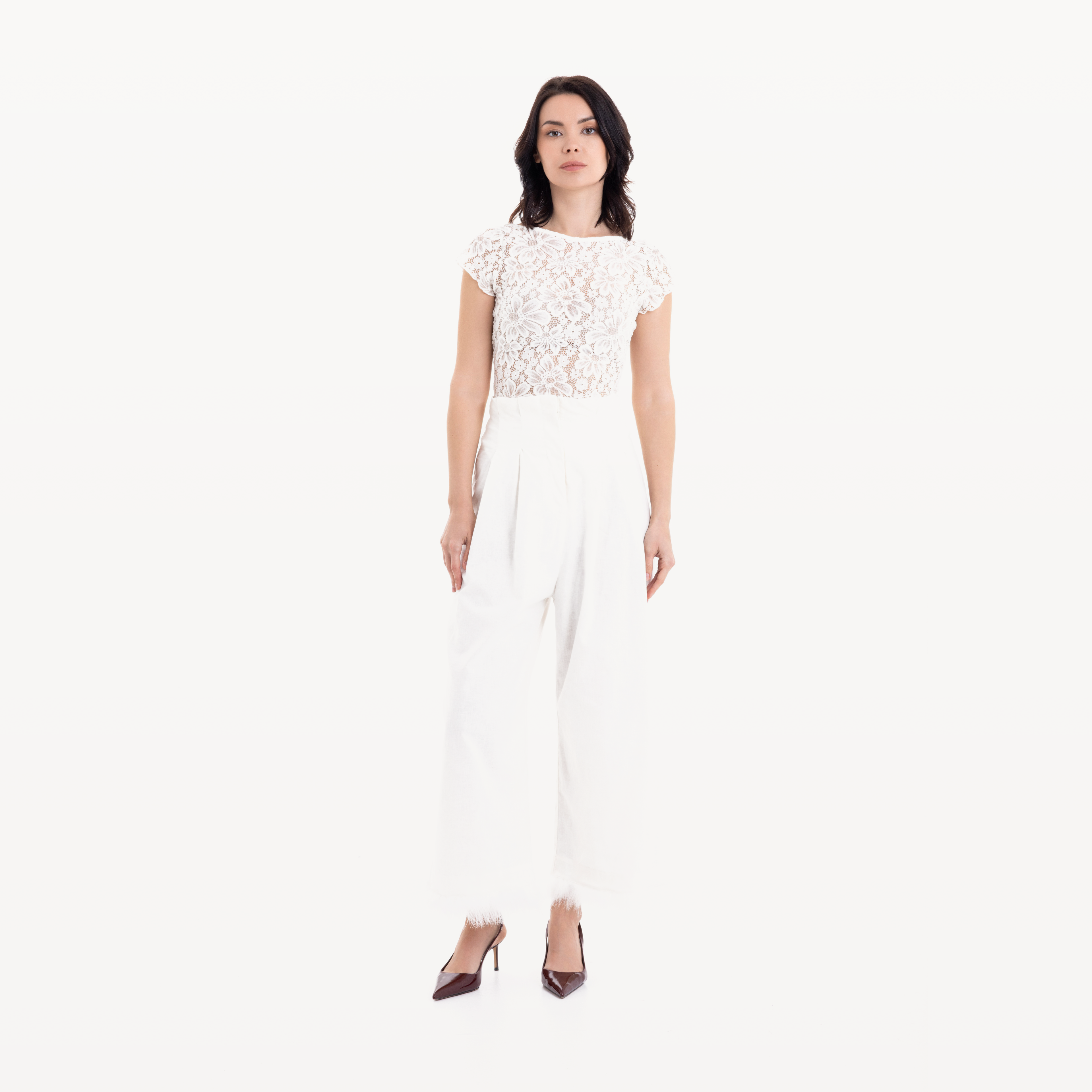 Pantalon blanc - photo 5895
