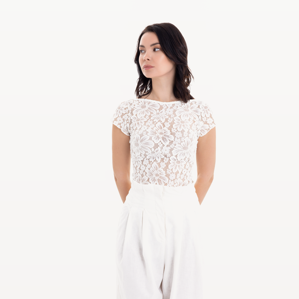 Pantalon blanc - photo 5899