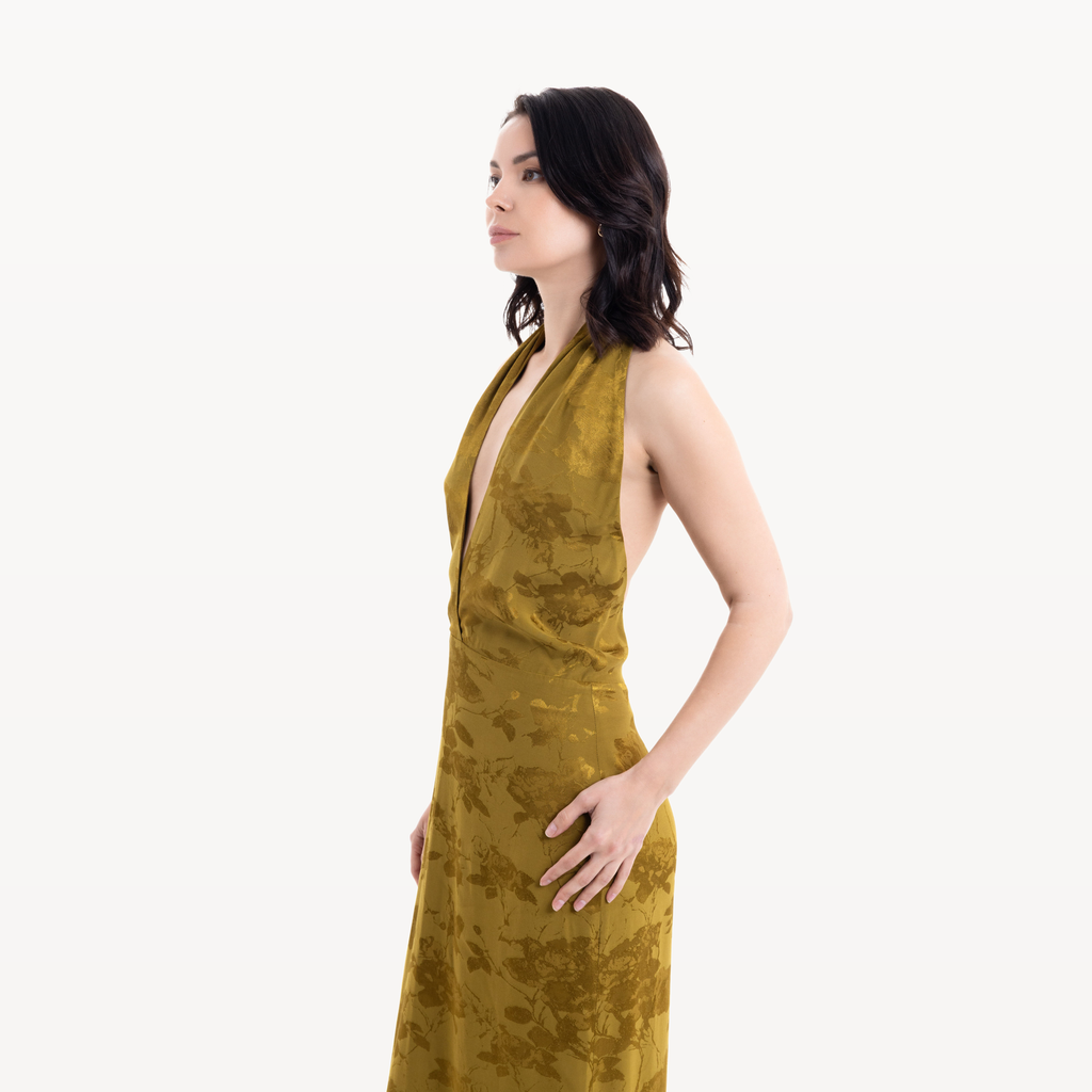 Robe Ispahan verte