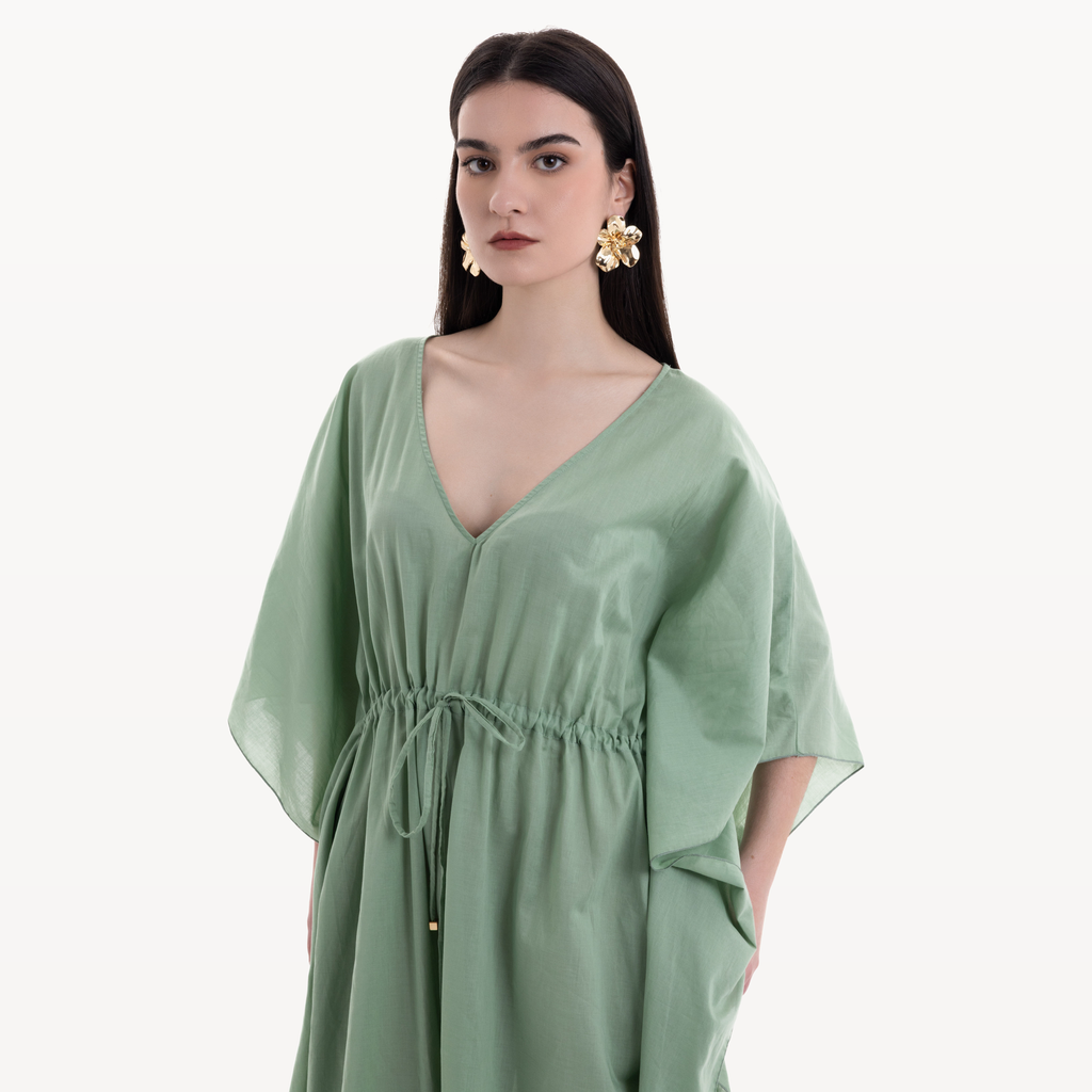 Vestido Merv caqui