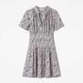 Robe Almaty Summer gris rose floral